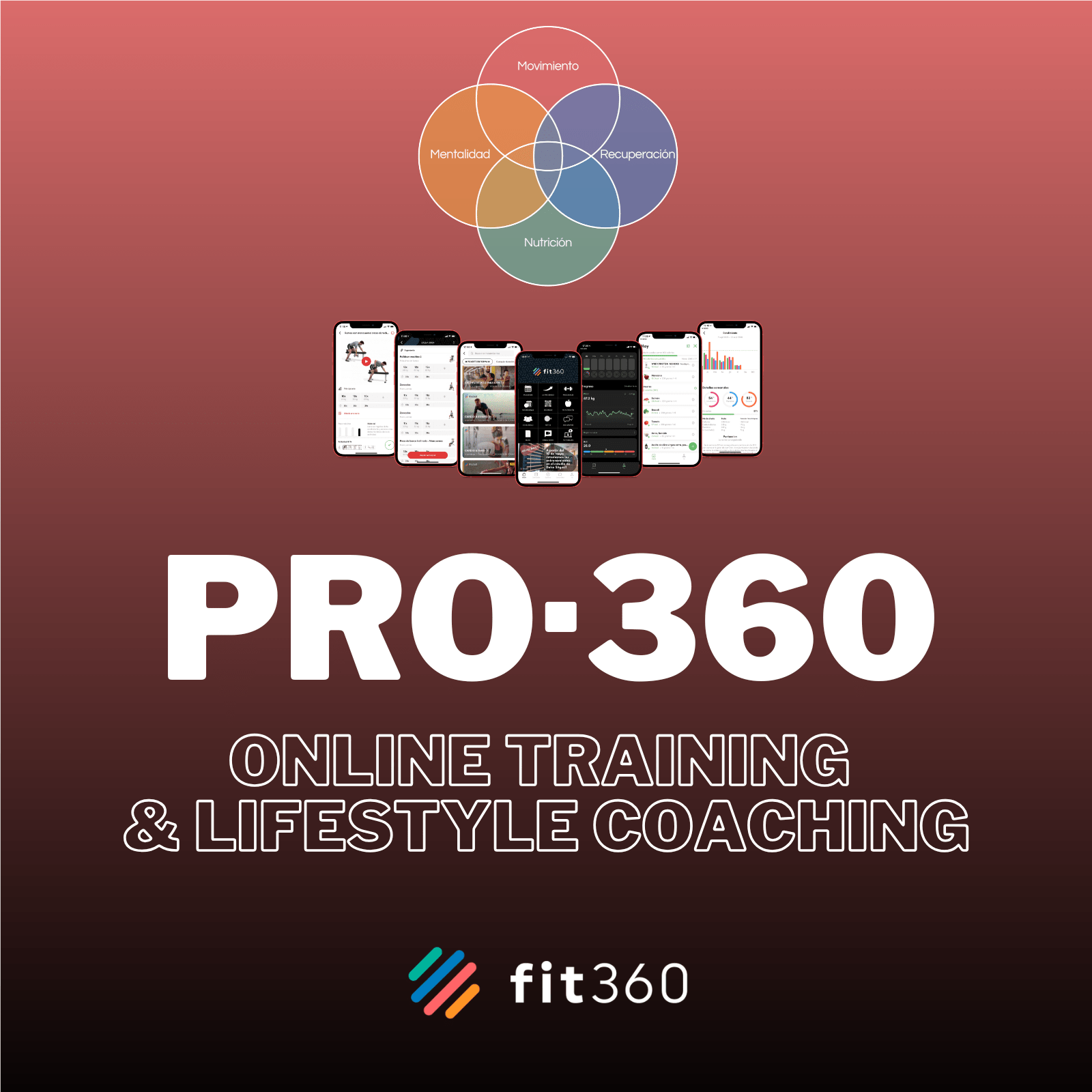 Entreno Online y Coaching PRO·360 | fit360